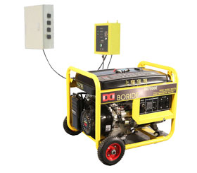 單相6kW無(wú)人值守ATS小型汽油發(fā)電機(jī)組BR7500ATS